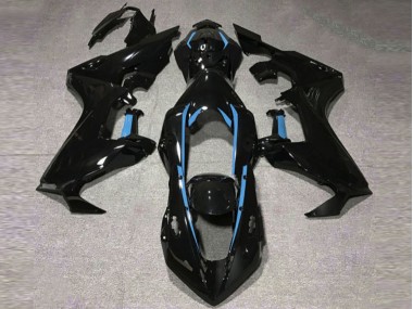 2017-2019 Gloss Black & Light Blue Lining Honda CBR1000RR Fairings Canada