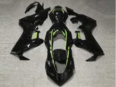 2017-2019 Gloss Black & Lime Green Lining- CBR1000RR 17-19 Honda CBR1000RR Fairings Canada