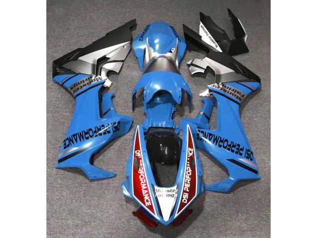 2017-2019 Gloss Blue & Red Honda CBR1000RR Fairings Canada
