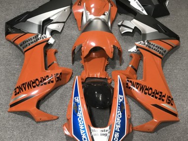 2017-2019 Gloss Orange & Blue Honda CBR1000RR Fairings Canada