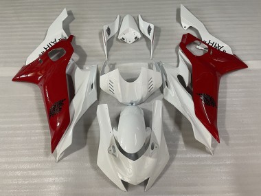 2017-2019 Gloss White and Red J AIR Yamaha R6 Fairings Canada