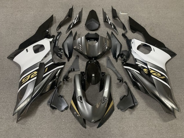 2017-2019 Gunmetal Grey and Gold Yamaha R6 Fairings Canada 2017-2019 Gunmetal Grey and Gold Yamaha R6 Fairings Canada