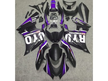 2017-2019 Matte Black & Purple Suzuki GSXR 1000 Fairings Canada