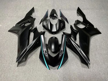 2017-2019 Matte Black & Teal Accents Yamaha R6 Fairings Canada