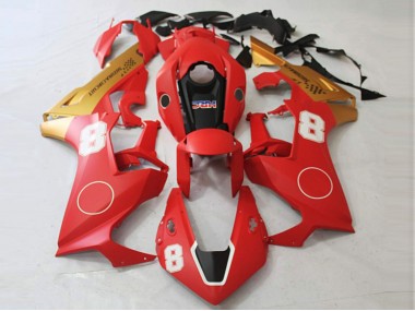 2017-2019 Matte Red and Matte Gold Honda CBR1000RR Fairings Canada