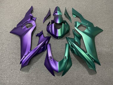2017-2019 Purple and Green Split Yamaha R6 Fairings Canada