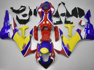 2017-2019 Red Blue and Yellow HRC Honda CBR1000RR Fairings Canada