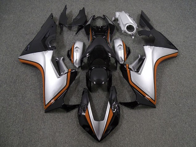 2017-2019 Silver and Black & Orange Honda CBR1000RR Fairings Canada 2017-2019 Silver and Black & Orange Honda CBR1000RR Fairings Canada