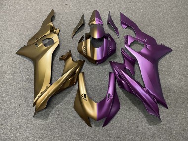 2017-2019 Tan and Purple Split Yamaha R6 Fairings Canada