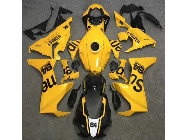 2017-2019 Yellow Street Flava Honda CBR1000RR Fairings Canada 2017-2019 Yellow Street Flava Honda CBR1000RR Fairings Canada