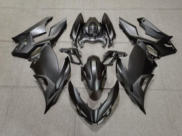 2018-2020 Matte Black Kawasaki Ninja 400 Fairings Canada