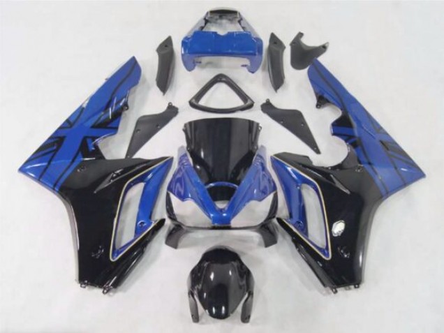 2006-2008 Blue Flag/ Black Triumph Daytona 675 Fairings Canada 2006-2008 Blue Flag/ Black Triumph Daytona 675 Fairings Canada