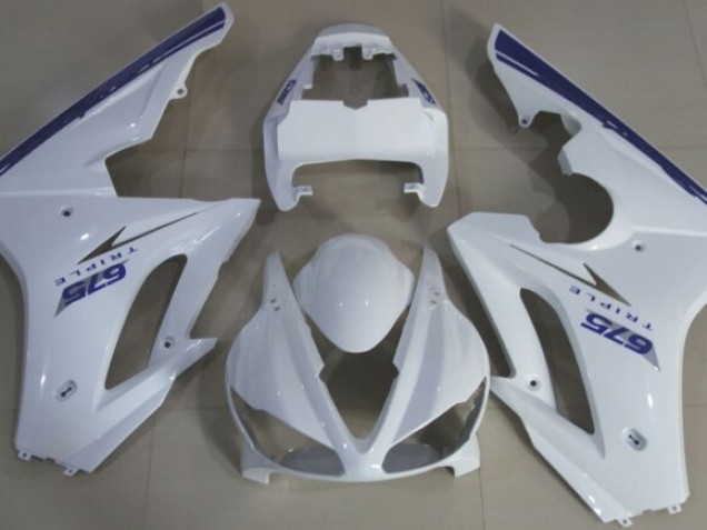 2009-2012 Blue White OEM Style Triumph Daytona 675 Fairings Canada 2009-2012 Blue White OEM Style Triumph Daytona 675 Fairings Canada